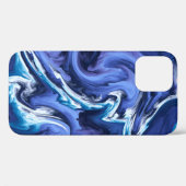 Atemberaubend Blue Agate Design Case-Mate iPhone Hülle (Rückseite (Horizontal))