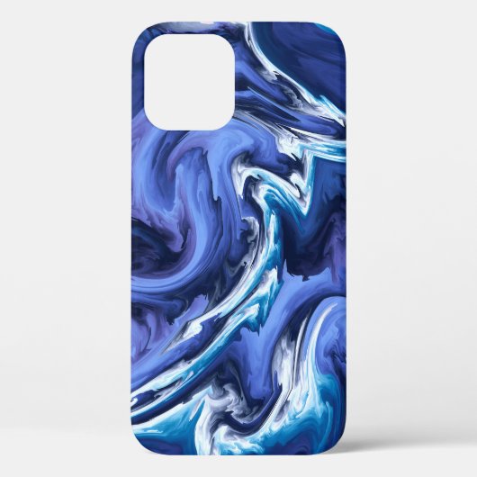 Atemberaubend Blue Agate Design Case-Mate iPhone Hülle (Rückseite)