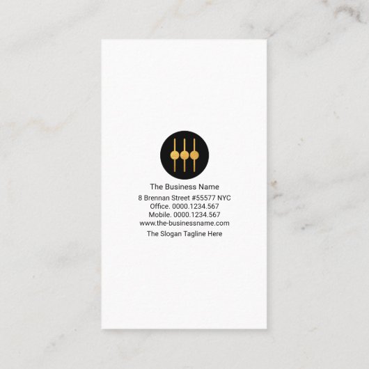 Atemberaubend Blue Box Sound Wave Audio Engineer Visitenkarte (Rückseite)