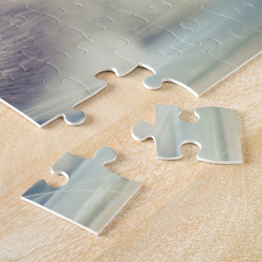 Atemberaubend Blue Mit Augen Ragdoll Cat Puzzle (Seite)