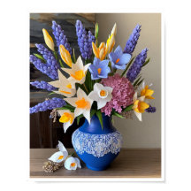 Atemberaubend Blue Vase Floral Arrangements