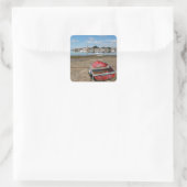 Atemberaubend Bosham Harbour England Quadratischer Aufkleber (Tasche)