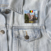 Atemberaubend! Brügge - Belgien Button (Beispiel)