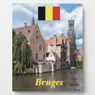 Atemberaubend! Brügge - Belgien Fotoplatte
