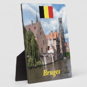 Atemberaubend! Brügge - Belgien Fotoplatte (Seite)
