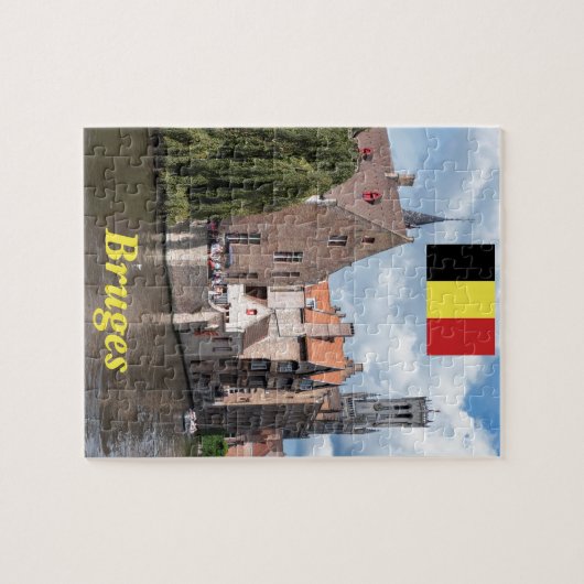 Atemberaubend! Brügge - Belgien Puzzle (Horizontal)