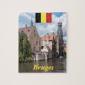Atemberaubend! Brügge - Belgien Puzzle (Vertikal)