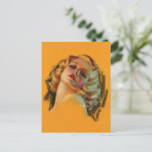 Atemberaubend ! Button-up Art Postcard Postkarte (Stehend Vorderseite)