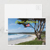 Atemberaubend! CARMEL CALIFORNIA USA Postkarte (Vorne/Hinten)