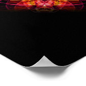 Atemberaubend Chaos Kaleidoskop Poster (Ecke)