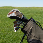 Atemberaubend Cinnamon Aquamarin Duck on Rock Golf Headcover (In SItu)