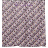 Atemberaubend Dahlias Duschvorhang (Vorderseite)