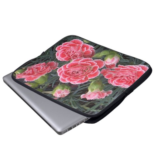 Atemberaubend Dianthus Laptopschutzhülle (Vorne Knopf)