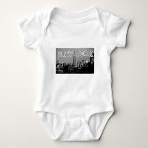 Atemberaubend! Empire State Gebäude New York City Baby Strampler