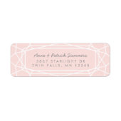 Atemberaubend Gem Chic Moderne Rücksendeadressen-A (Vorne)