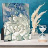 Atemberaubend Georgia O'Keefe White Rose und Larks Fotoplatte (Seite)