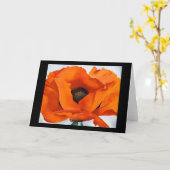 Atemberaubend Georgia O'Keeffe Red Poppy Blank Karte (Gelbe Blume)