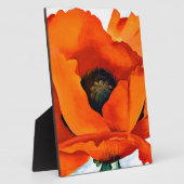 Atemberaubend Georgia O'Keeffe Red Poppy Fotoplatte (Seite)