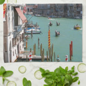 Atemberaubend! Grand Canal Venice Geschirrtuch (Gefaltet)