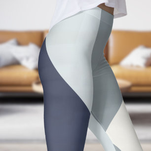 Atemberaubend Grau Fade Abstrakt Leggings