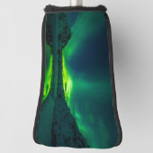 Atemberaubend grünes Aurora Golf Headcover (Rotieren 90)