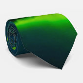 Atemberaubend grünes Aurora Krawatte (Gerollt)
