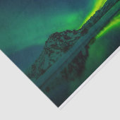 Atemberaubend grünes Aurora Seidenpapier (Ausschnitt)