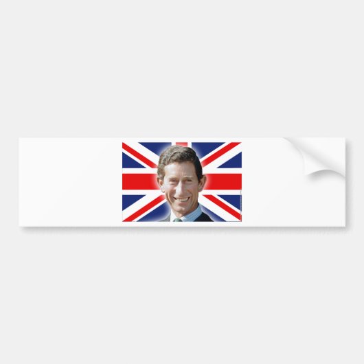 Atemberaubend! HRH Prince Charles Autoaufkleber (Vorne)