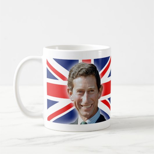 Atemberaubend! HRH Prince Charles Kaffeetasse (Links)