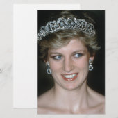 Atemberaubend! HRH Princess Diana Briefpapier (Vorne/Hinten)