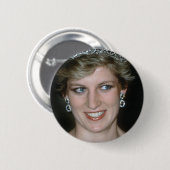 Atemberaubend! HRH Princess Diana Button (Vorne & Hinten)
