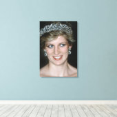 Atemberaubend! HRH Princess Diana Pro Foto Leinwanddruck (Insitu (Holzboden))
