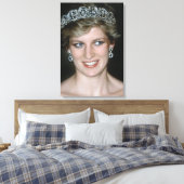 Atemberaubend! HRH Princess Diana Pro Foto Leinwanddruck (Insitu (Schlafzimmer))