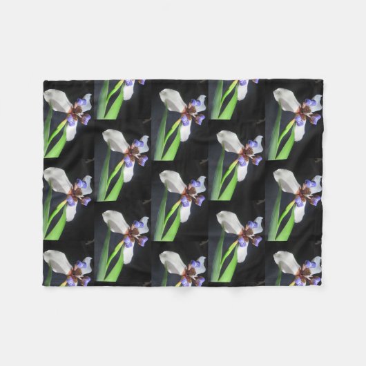 Atemberaubend Iris Fleecedecke (Vorderseite (Horizontal))