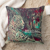 Atemberaubend Jaguar Personalisiert Kissen (Decke)