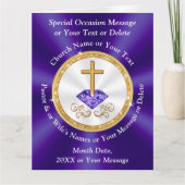 Atemberaubend, Karten für Pastor-Aufwertung, kunde (Vorderseite)