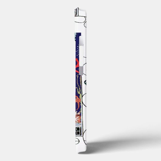 ATEMBERAUBEND KLEINER FISCH, ART DECO SCHÖNHEIT FA Case-Mate iPhone HÜLLE (Rückseite / Links)