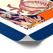 ATEMBERAUBEND KLEINER FISCH, ART DECO SCHÖNHEIT FA POSTER (Ecke)