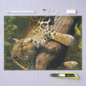 Atemberaubend Leopard Seidenpapier (Handwerk)