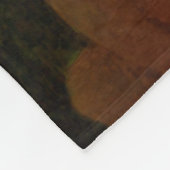 Atemberaubend Magenta und Lime Green Cactus Dahlia Fleecedecke (Ecke)