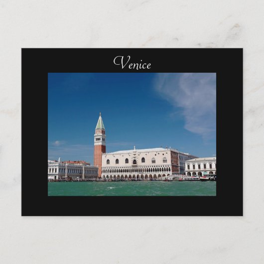Atemberaubend! Markusplatz Venedig Postkarte (Vorderseite)