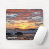 Atemberaubend Maui Beach Sunset Mousepad (Mit Mouse)