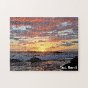Atemberaubend Maui Beach Sunset Puzzle