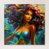 Atemberaubend Mermaid Puzzle (Vertikal)