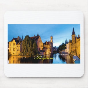 Atemberaubend! Mittelalterliche Brügge Belgien - P Mousepad