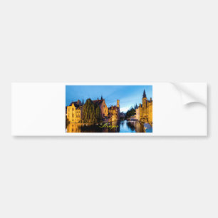 Atemberaubend! Mittelalterliche Brügge - Pro Foto Autoaufkleber