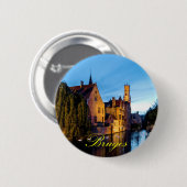 Atemberaubend! Mittelalterliche Brügge - Pro Foto Button (Vorne & Hinten)