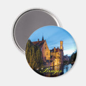 Atemberaubend! Mittelalterliche Brügge - Pro Foto Magnet (Vorderseite/Rückseite)