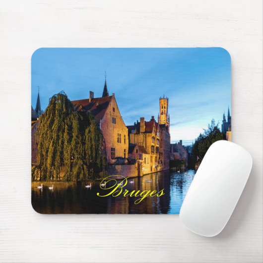 Atemberaubend! Mittelalterliche Brügge - Pro Foto Mousepad (Mit Mouse)