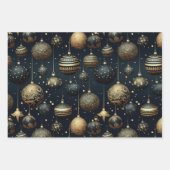 Atemberaubend Mitternacht Sparkone Geschenkpapier Set (Vorderseite)